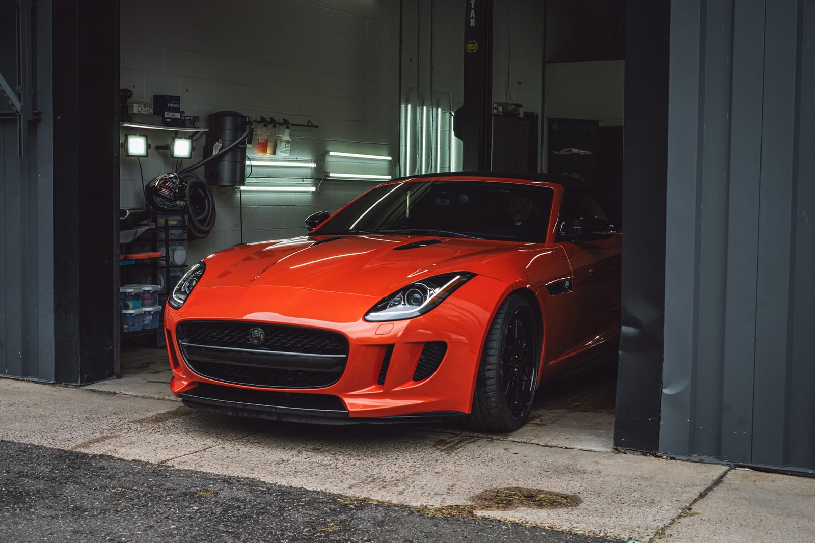 Jaguar F-Type — ceramic coating