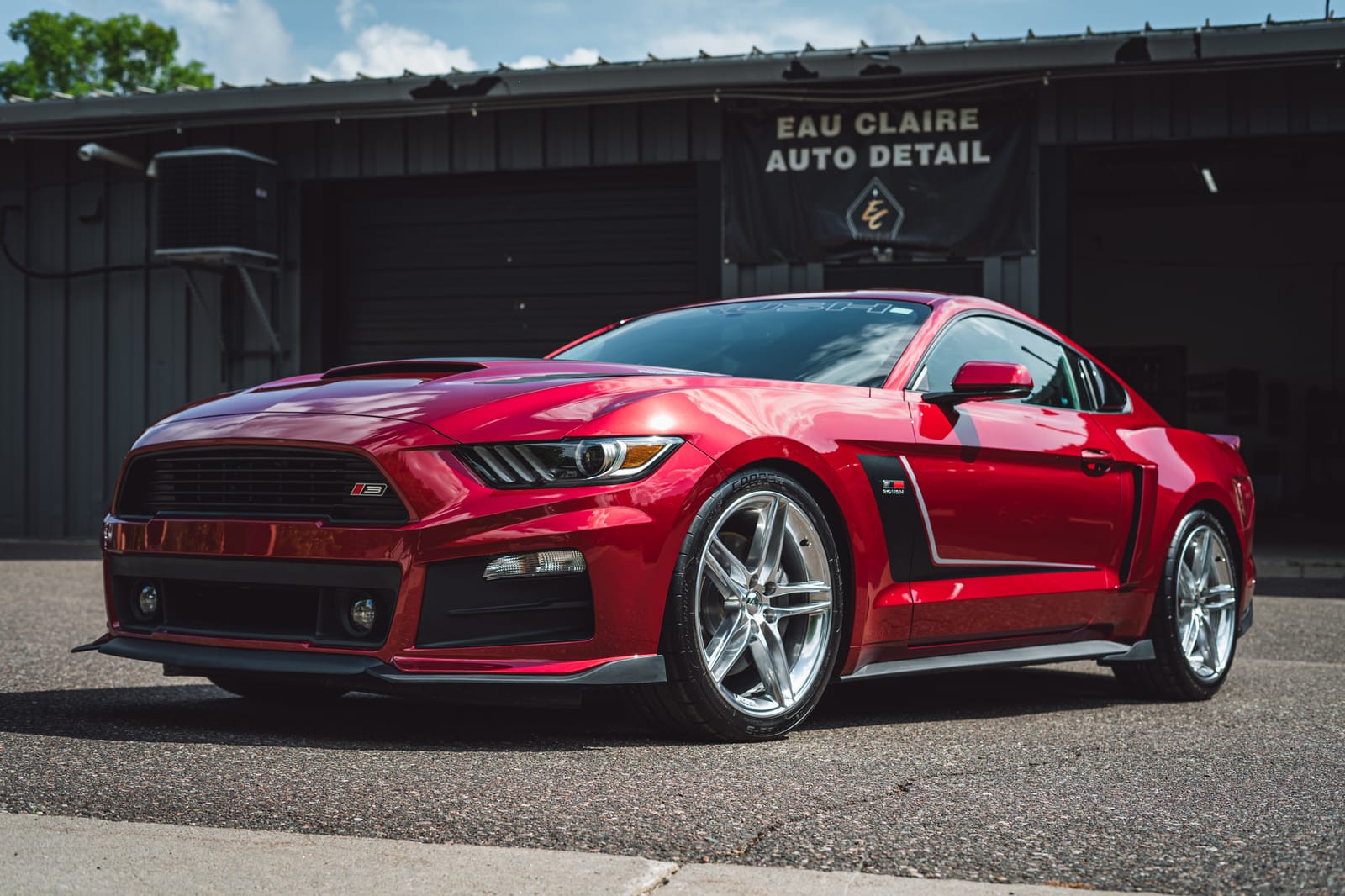 Roush Mustang — ceramic coating