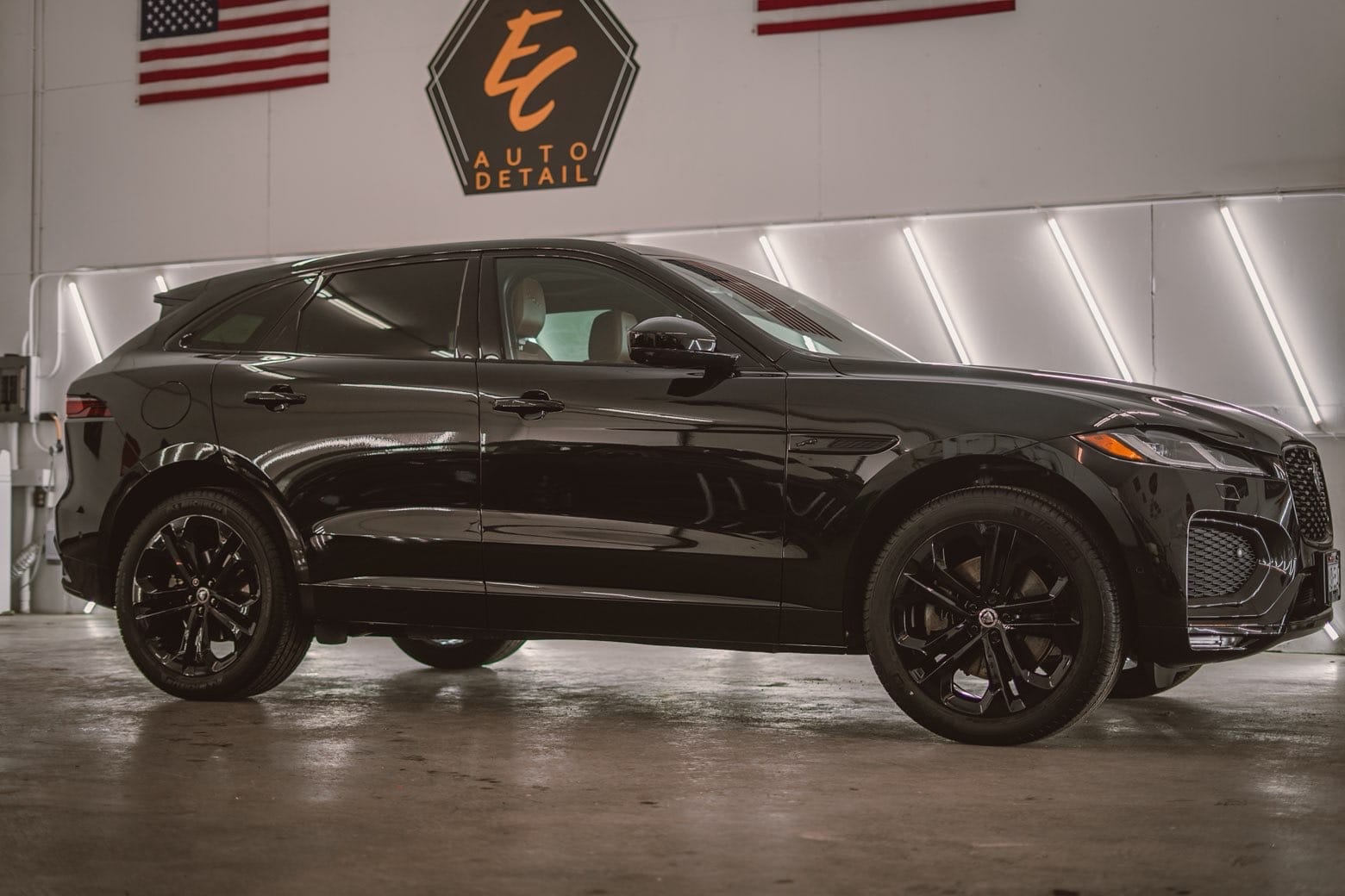 Paint protection film work at Eau Claire Auto Detail